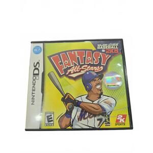 Fantasy All-Stars Major League Baseball 2K8 Nintendo DS Game
